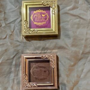 Pretty Vulgar Gold and Bronze Compact Duo